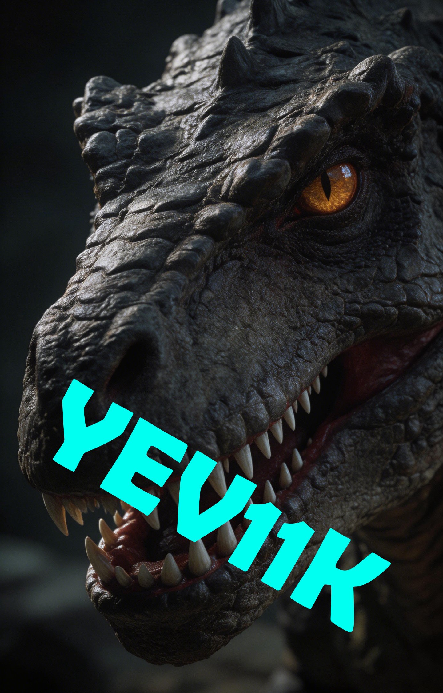2 Sheets / 2 Pieces Set - Roaring Dragon with an Orange Eye Car B-Pillar Sticker, 50x24cm Waterproof PVC Car Center Pillar Decal??No yev11k marking will appear on the product after placing an order.??