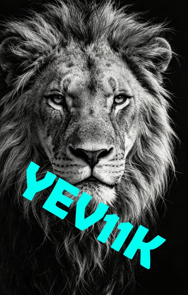 2 Sheets / 2 Pieces Set - Black and White Lion Head Portrait Car B-Pillar Sticker, 50x24cm Waterproof PVC Car Center Pillar Decal??No yev11k marking will appear on the product after placing an order.??